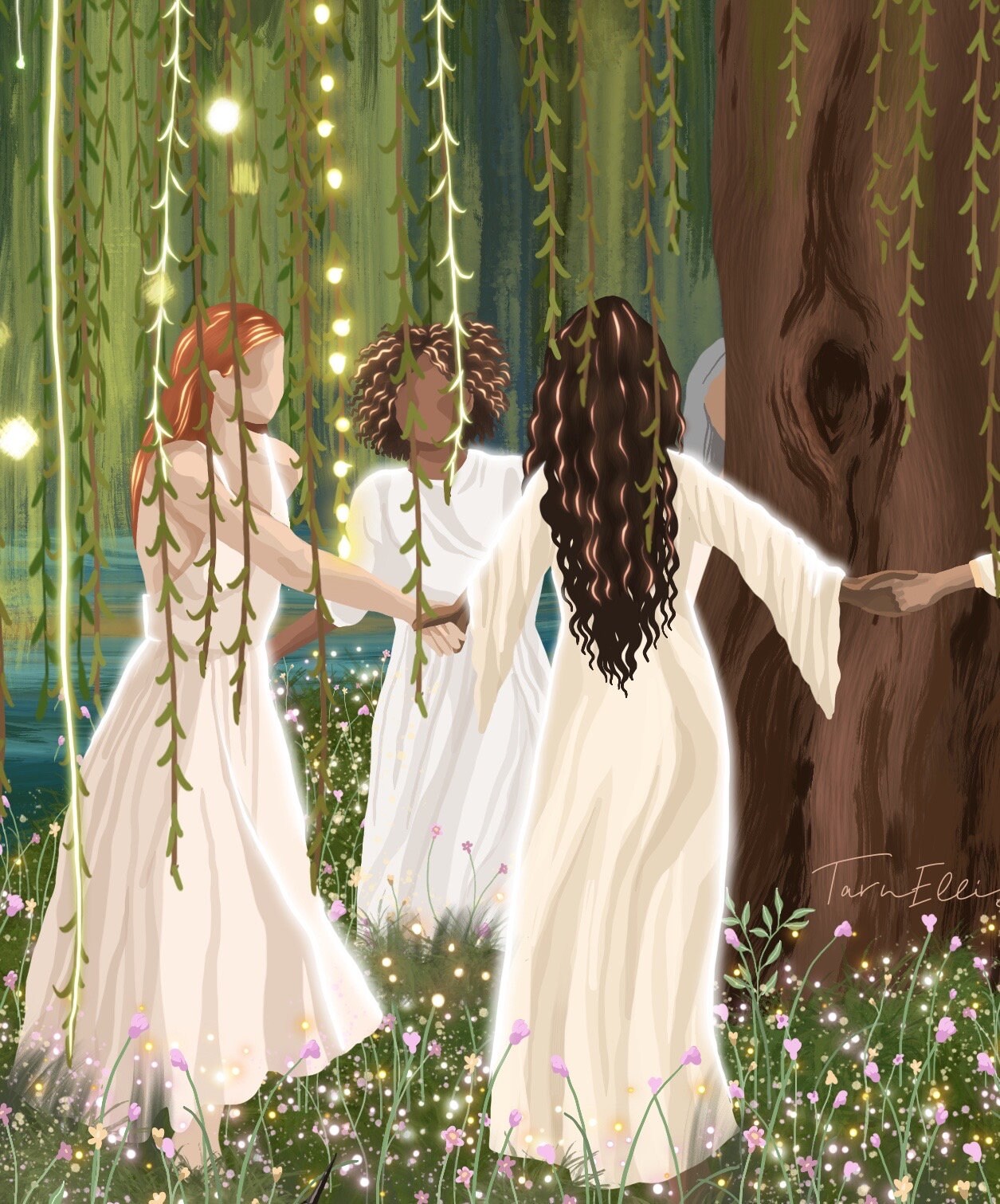 Dancing willow