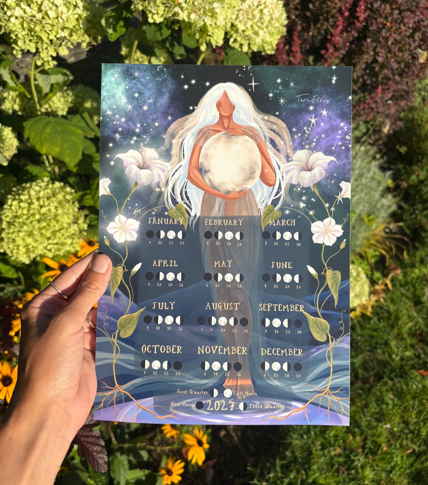 2027 Moon Calendar