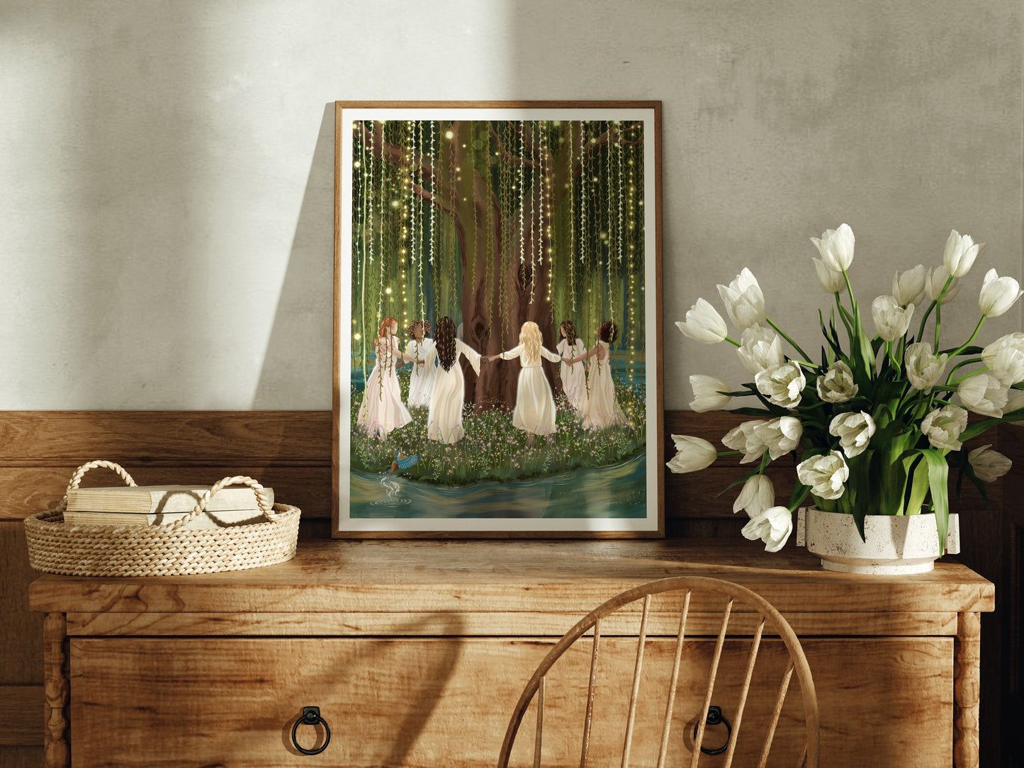 Dancing willow