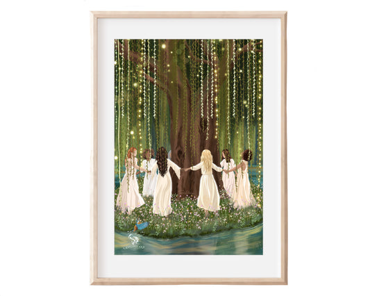 Dancing willow