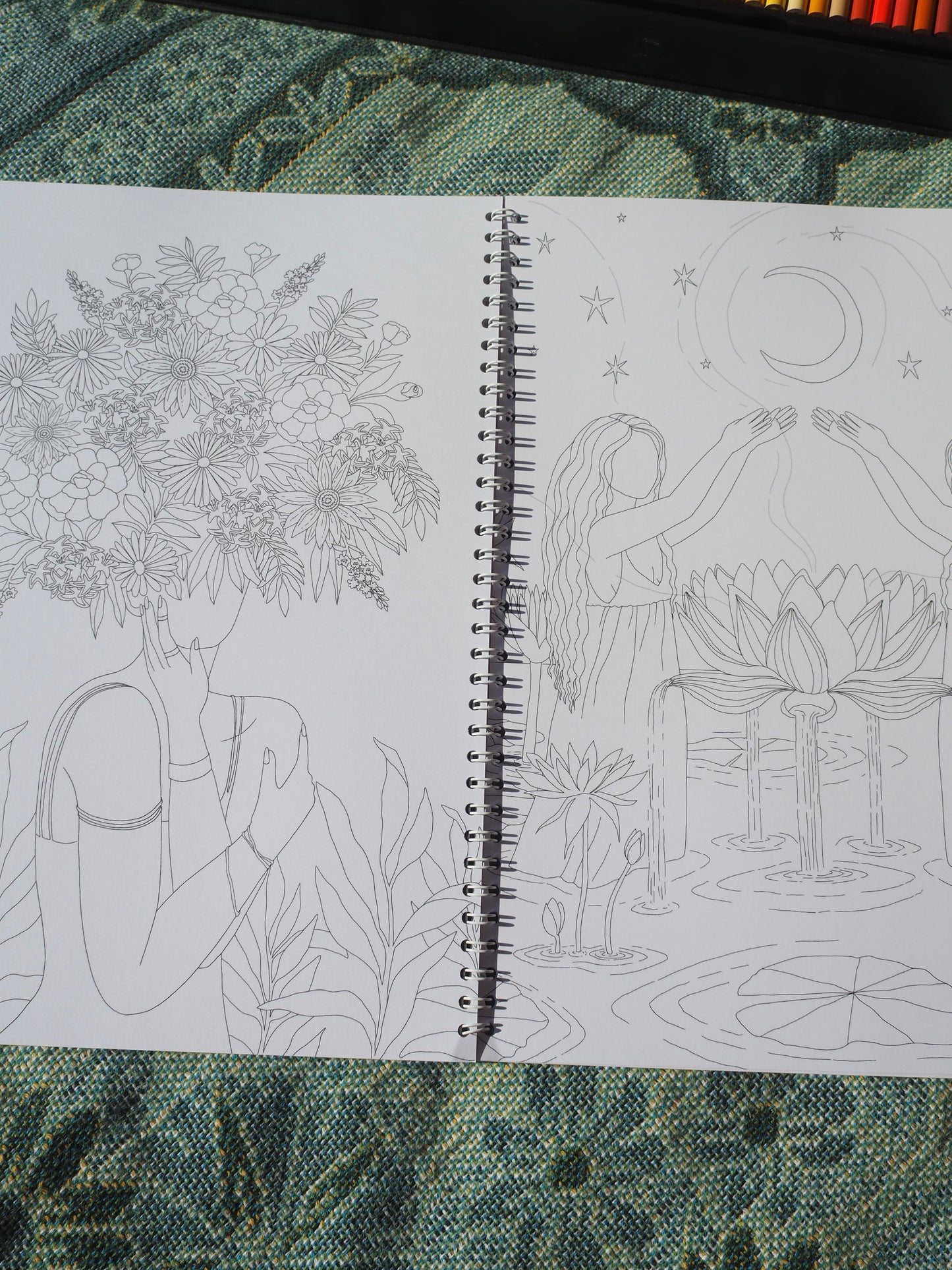 The Tarn Ellis Art Coloring Book