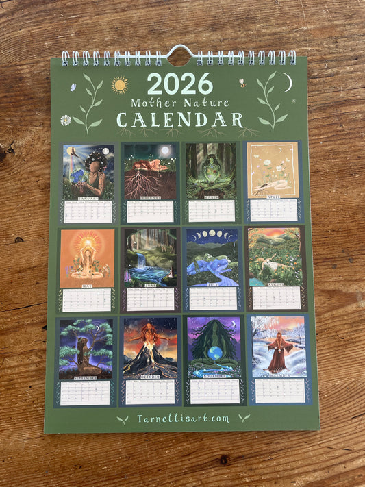 2026 CALENDAR ~ MOTHER NATURE