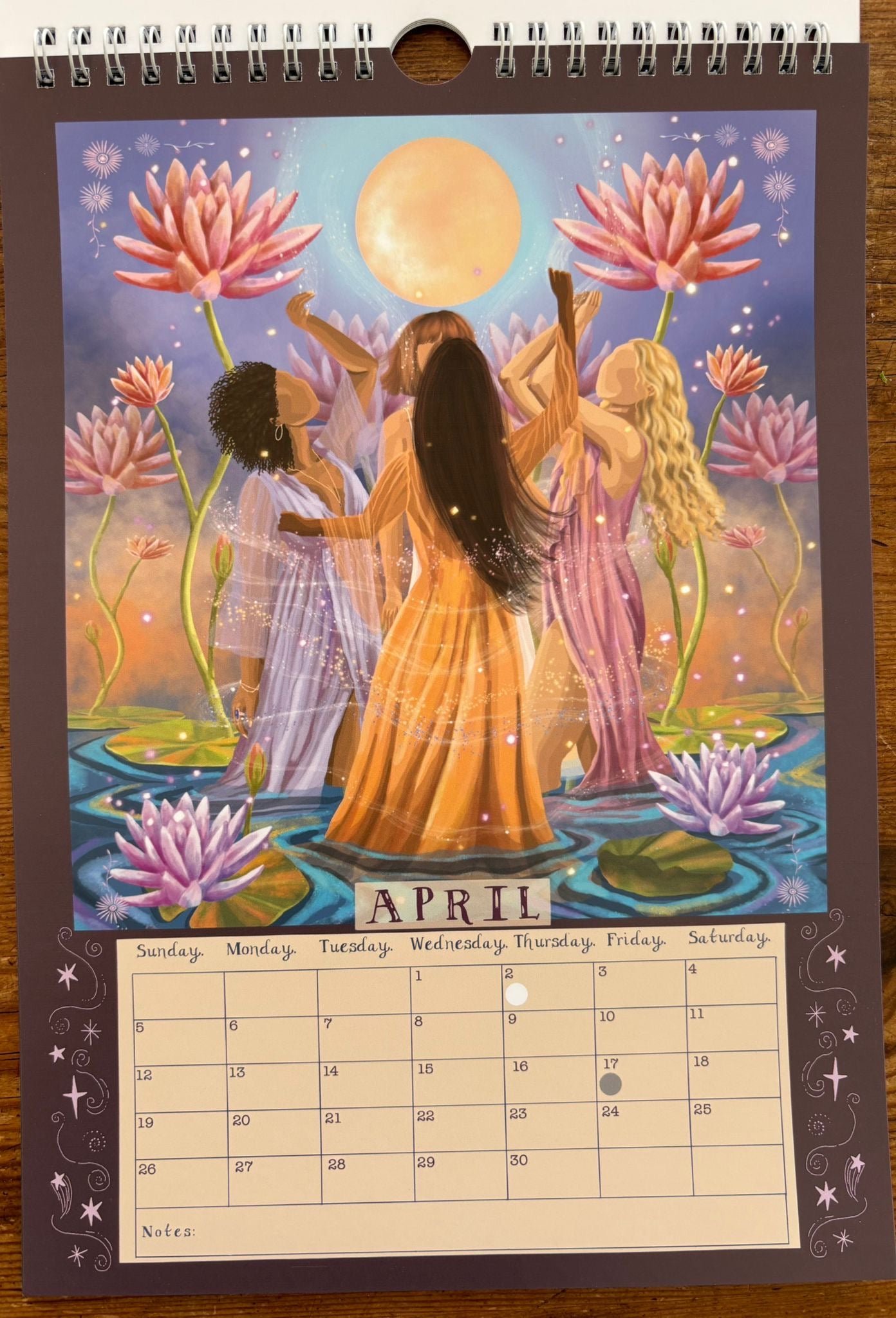 SECONDS 2026 CALENDAR ~ MAGICAL MYSTICAL