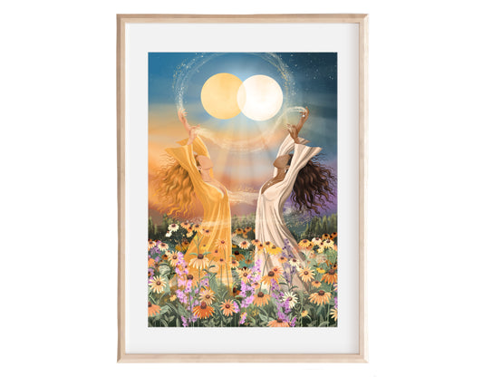 Sun and Moon