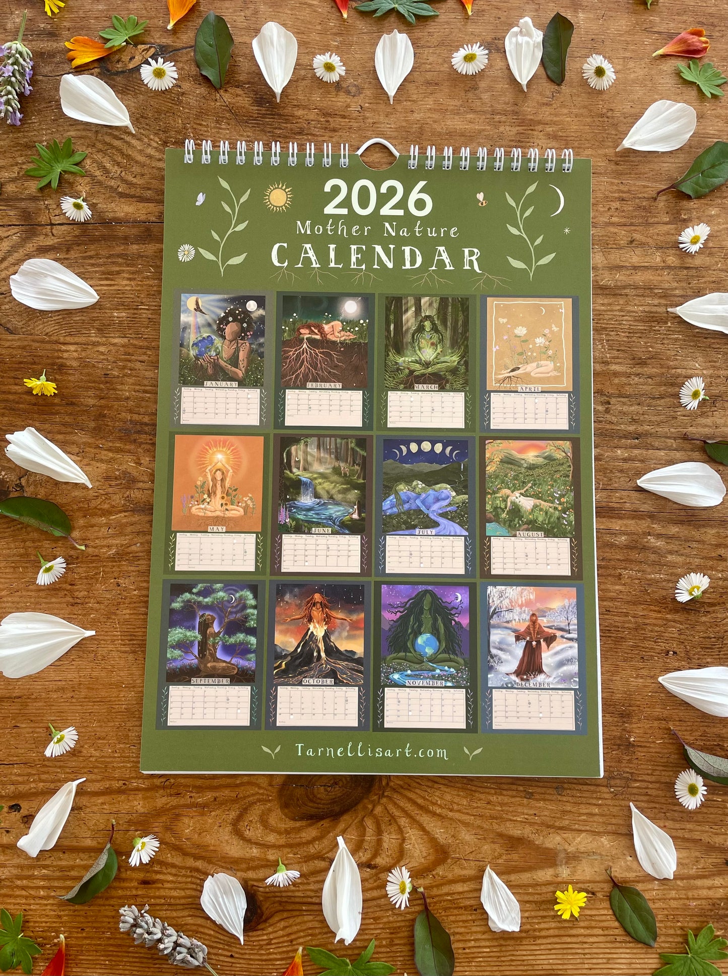 2026 CALENDAR ~ MOTHER NATURE
