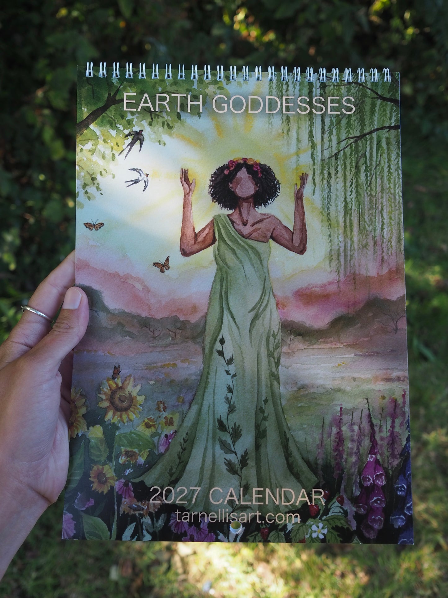 2027 Wall Calendar ~ Watercolour Earth Goddesses