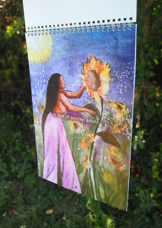 2027 Wall Calendar ~ Watercolour Earth Goddesses