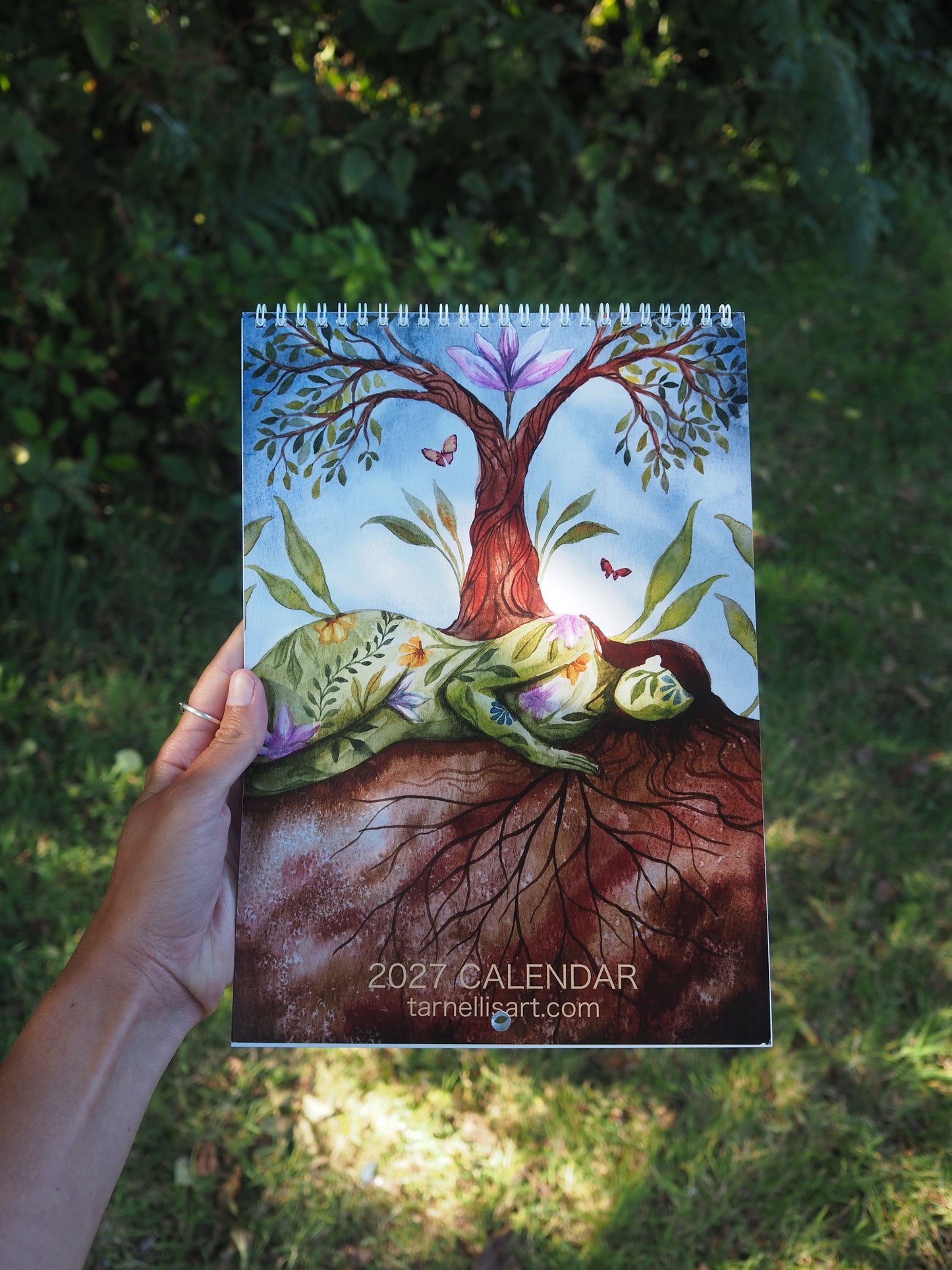 2027 Wall Calendar ~ Watercolour Earth Goddesses