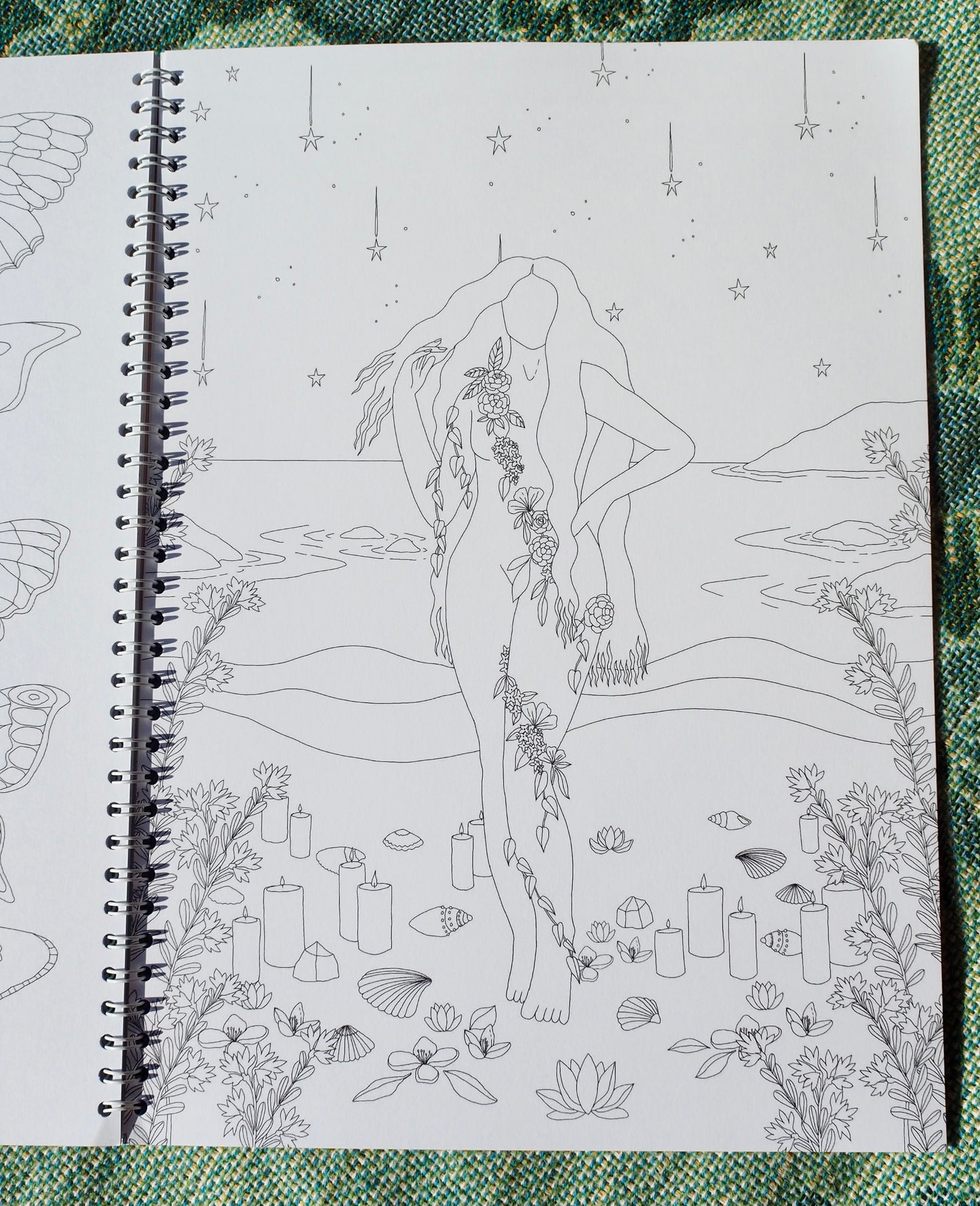 The Tarn Ellis Art Coloring Book