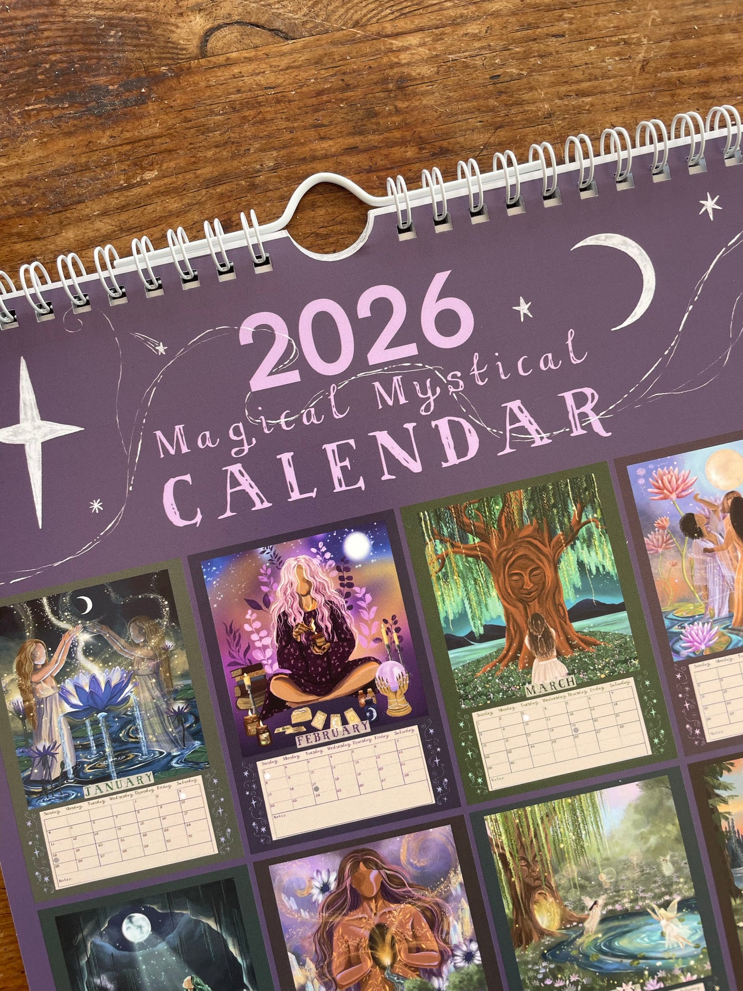 2026 CALENDAR ~ MAGICAL MYSTICAL