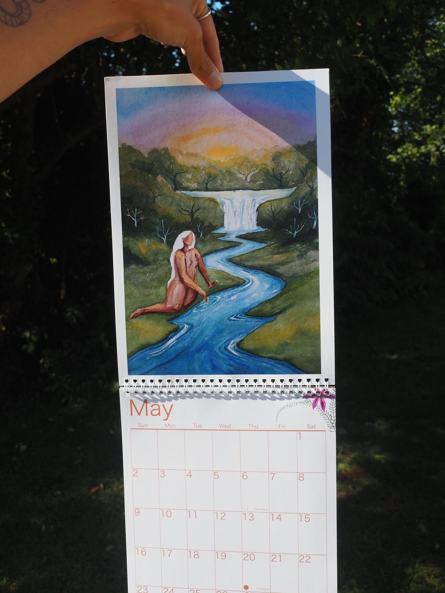 2027 Wall Calendar ~ Watercolour Earth Goddesses