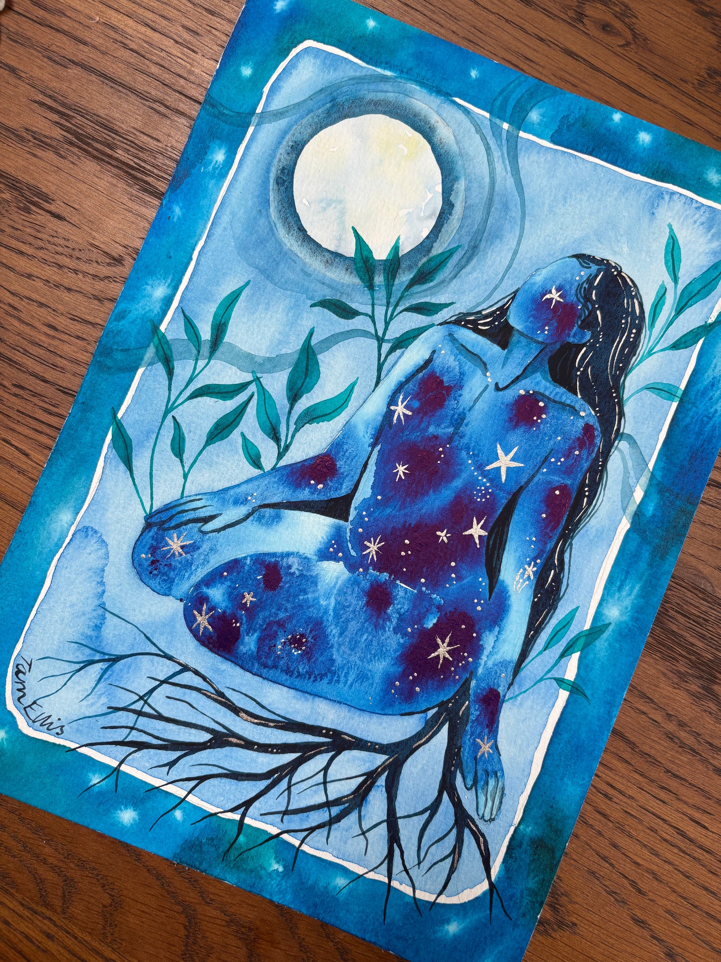 Blue Woman