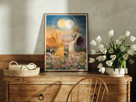 Sun and Moon