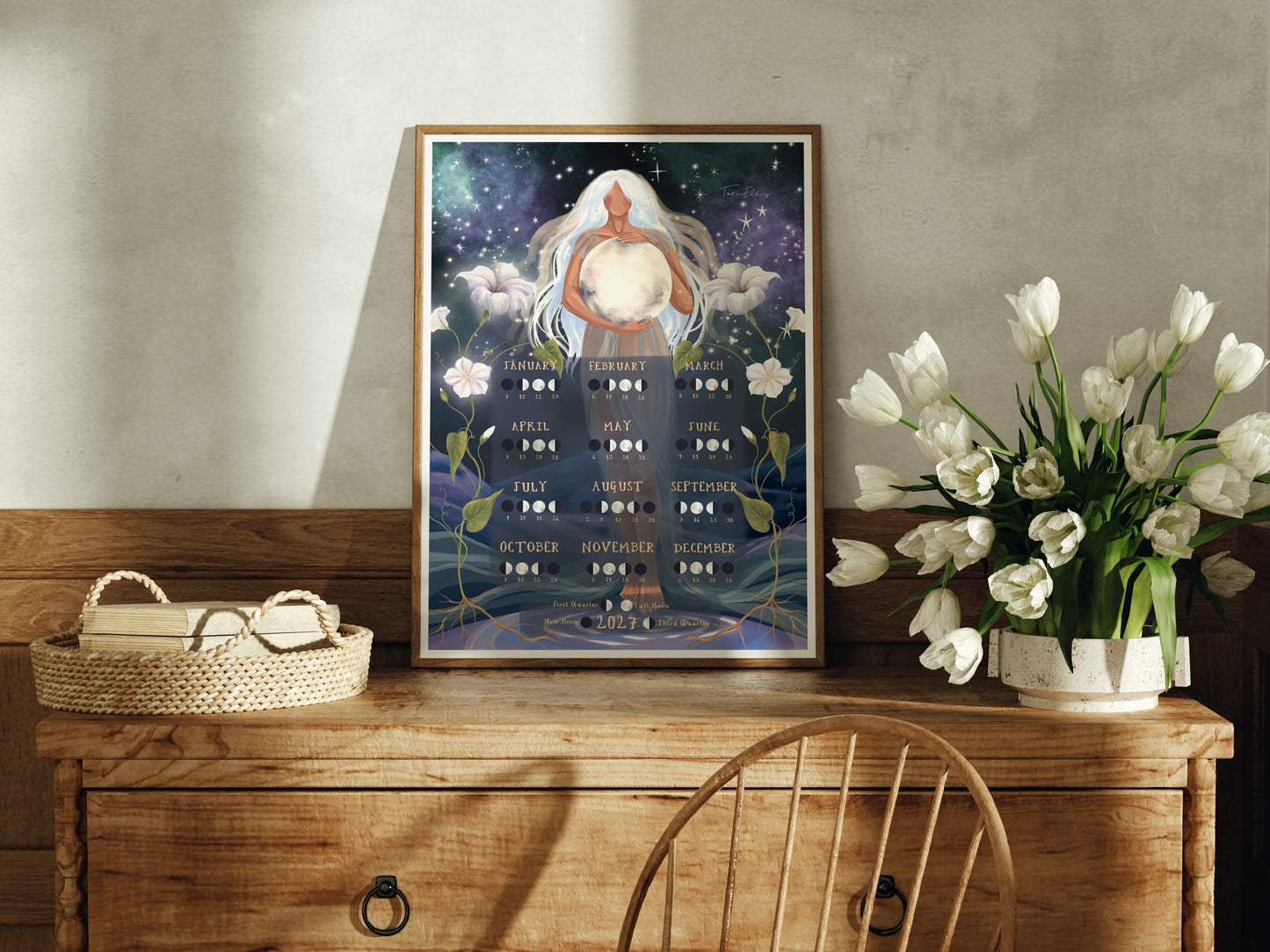 2027 Moon Calendar